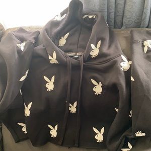 Playboy x miss guided crop top